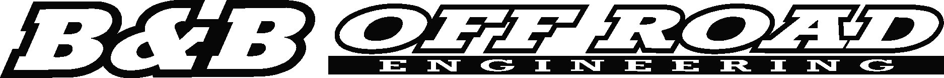 B&B Off Road Engineering Logo Vector Logo